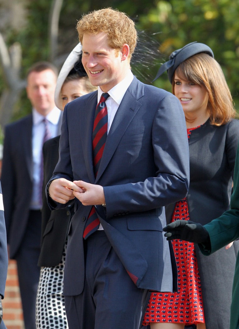Image: The Royal Family Attend A Thanksgiving Service For The Queen Mother and Princess Margaret At Windsor